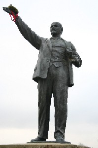 Lenin statue in Szoborpark