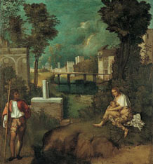 tempesta,  Giorgione