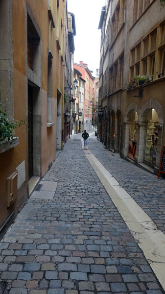 Vieux Lyon, rue du Boeuf
