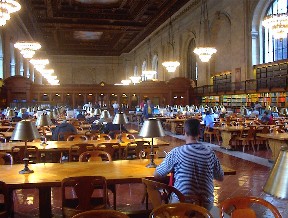 Leeszaal New York Public Library