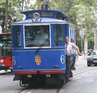 Barcelona, Tram Blau