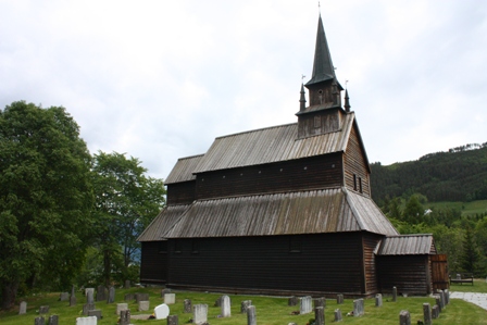 Staafkerk bij Kaupanger
